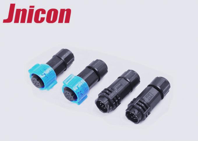 Elektrische 9 Pin-Stoß-Verschluss-Verbindungsstücke wasserdichtes IP67