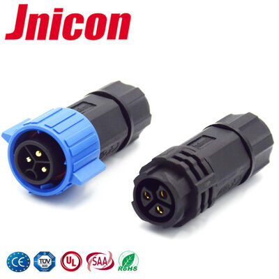 PA66 M19 3Pin Stecker auf Buchse Stromanschluss Wasserdicht 20A