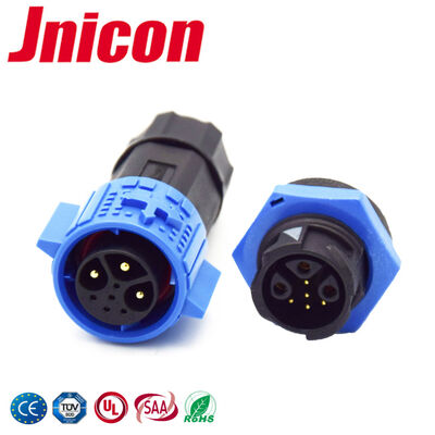 M19 3+5 Multi-Pin IP67 Panel Mount Connector 15A+5A Kreisförmige Schließverbinder