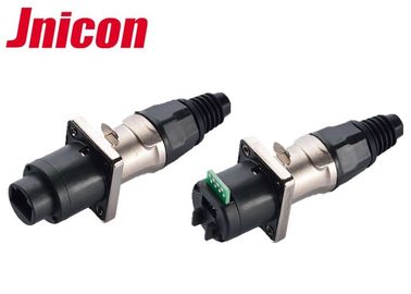 Doppelwasserdichter Verbindungsstück-Stecker und Sockel des Ethernet-Anschluss-RJ45 mit PWB IP65