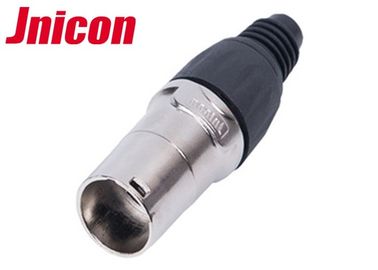 Kreisförmiges Rj45 Verbindungsstück im Freien männliches wasserdichtes IP44 IP65 für LED-Schirm