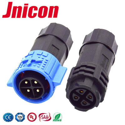 20AWG-12AWG Kabel M19 20A Stromwasserdicht IP67 Kreislaufverbindungen aus Kunststoff