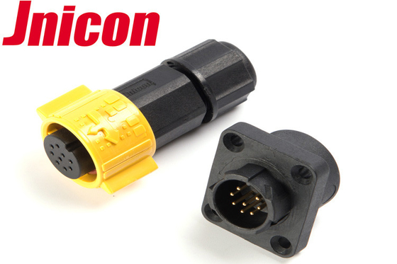 5A 60V imprägniern Siegelrundsteckverbinder 9 Pin-Stecker-Sockel IP67 für LED-Beleuchtung