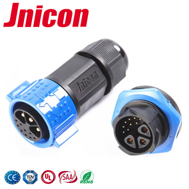 M25 3+9Pin IP67 Steckverbinder Wasserdicht Wasserdicht 300V Steckverbinder 12 Pin ODM