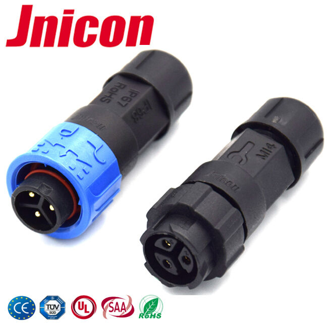 Jnicon M16 300V 10A Niederspannungsdrahtanschlüsse Wasserdichte Schnellstromanschluss