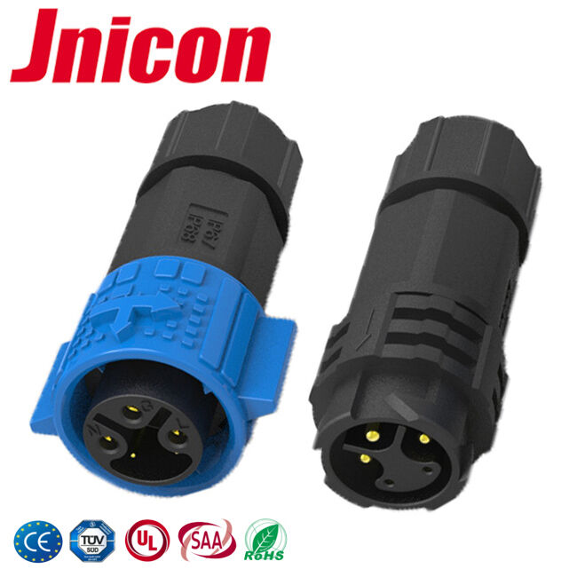 M19 PA66 Industrial Plug Quick Release Multi-Pin 20A 3+2Pin Leistungssignalanschlüsse