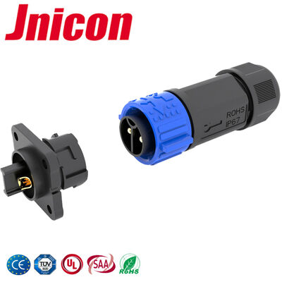 IP67 wasserdicht Stecker und Steckdose M25 2-Pin-Steckverschluss