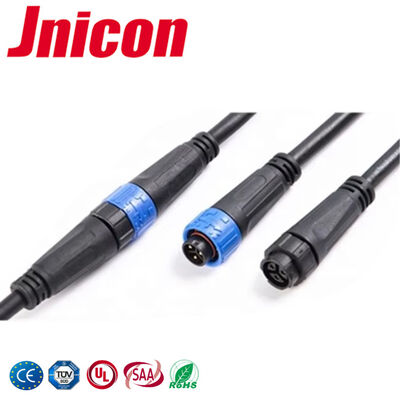 10A 300V M16 Wasserdichtes Außenkabelanschluss Industrie IP67 2 3 4 Pin Stromanschluss